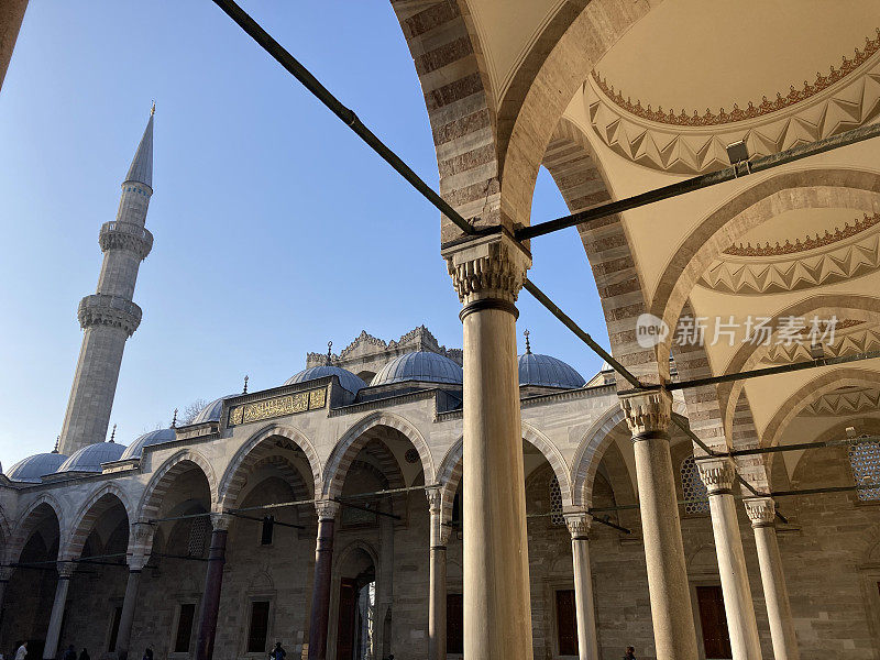 土耳其 - 伊斯坦布尔 - 苏莱曼尼耶卡米清真寺